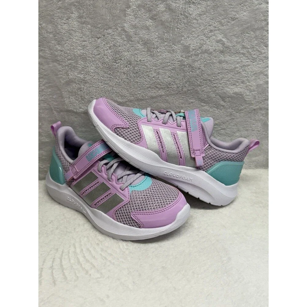 Adidas Lightorama RNR EL C Sneakers Girls Size 3 Y Pink